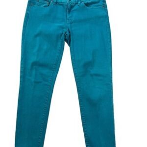 J. Crew Women's Teal Toothpick Jeans